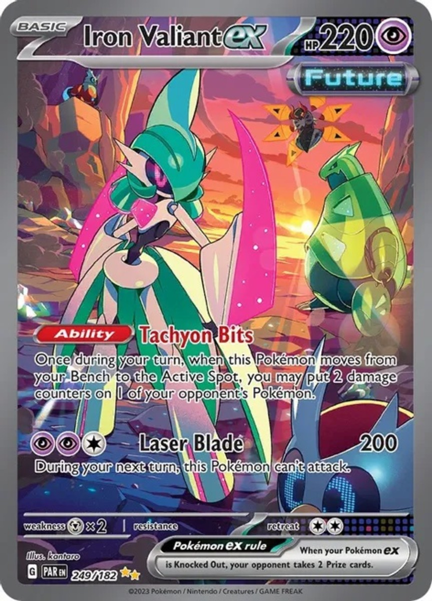 Iron Valiant ex in Paradox Rift
